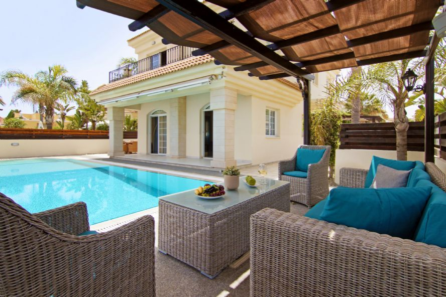 34 Kapparis Avenue, Blue Water Village, House 32B,Kapparis Area,Protaras,5290 4 Bedrooms  With 3 Bathrooms 3 Villa 34 Kapparis Avenue, Blue Water Village, House 32B