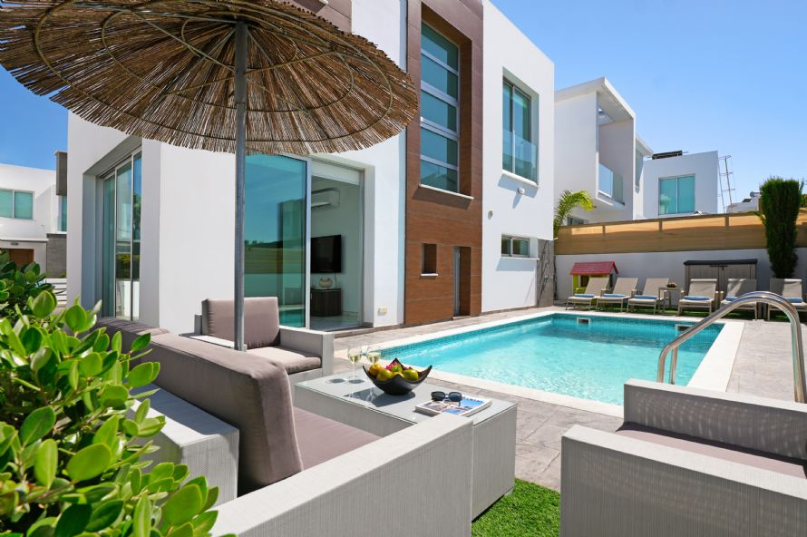 51, Lesvou Street, Alasia Phase A, Villa No4,Kapparis Area,Protaras,5290 3 Bedrooms  With 2 Bathrooms 2 Villa 51, Lesvou Street, Alasia Phase A, Villa No4