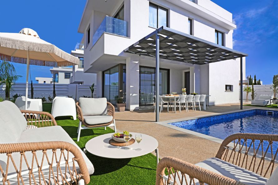 161, Protaras - Cavo Greko Avenue, Saint Nicholas Villa no. 17, Protaras, Pernera,Pernera Area,Protaras,5296 3 Bedrooms  With 3 Bathrooms 3 Villa 161, Protaras - Cavo Greko Avenue, Saint Nicholas Villa no. 17, Protaras, Pernera