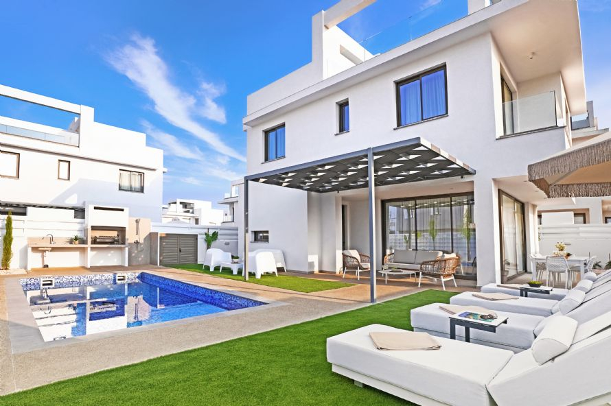 161, Protaras - Cavo Greko Avenue, St. Nicholas no. 6, Protaras, Pernera,Pernera Area,Protaras,5296 3 Bedrooms  With 3 Bathrooms 3 Villa 161, Protaras - Cavo Greko Avenue, St. Nicholas no. 6, Protaras, Pernera